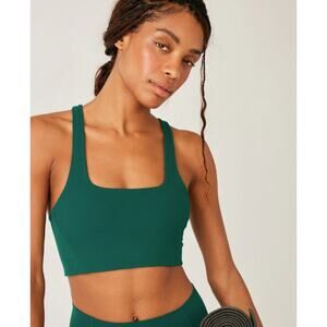 Free People Green Sports Bra